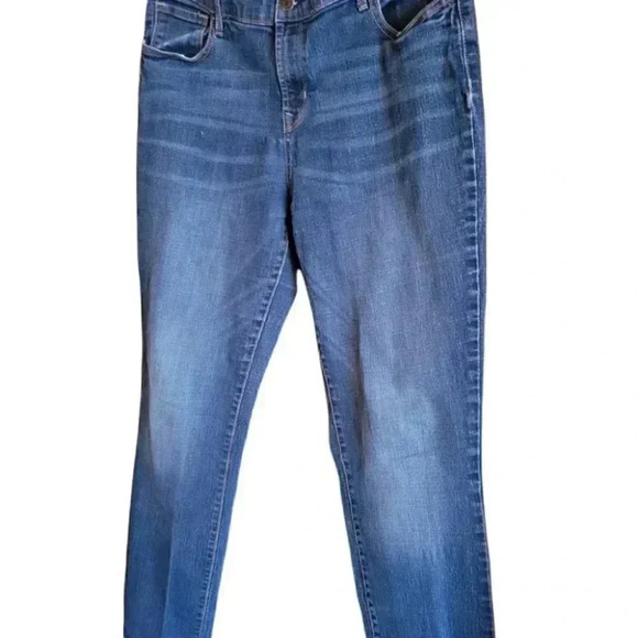 Old Navy Woman's Mid Rise Jeans size 14 long - Picture 1 of 8